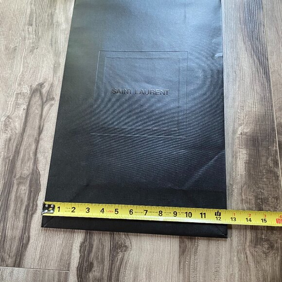 Extra Large Saint Laurent Shopping Bag and Receipt Envelope - Picture 4 of 6